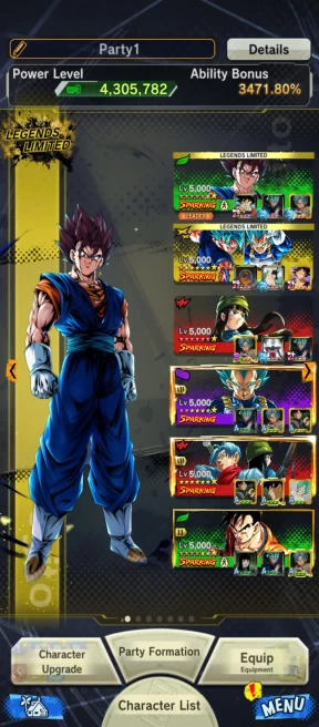 D321-IOS+Android-Good 28 Legend+Vip Equipment+New Vegito 12 Red Star+SS2 Goku+Fusion Goku&Vegeta Red Star+2 Trunks+New Broly+Trunk&Mai Zenkai