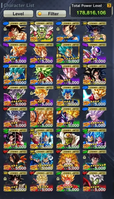 D327-IOS+Android-5 UL(Beast Gohan+SS4 Gogeta+Goku Uis)+Nice Team+32 Legends+Good Equipment+Red Zamasu+Vegito+Goku Black+SS2 Goku+Gotenks+Trunks