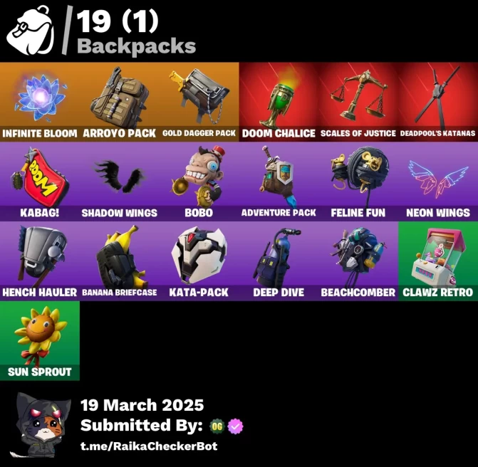 [PC/PSN/XBOX/NINTENDO] 15 skins | Gear Specialist Maya | Midas | Deadpool | Brutus | TNTina | Skye | Meowscles | Cloaked Shadow   |LUNA84  