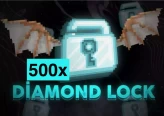 Growtopia 500x / 5 Blue Gem Lock (BGL)= 500 Diamond Lock Cheap and Fast Delivery