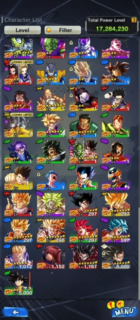 D330-IOS+Android-UL Cell full Red Star+UL Broly+Have Equipment+Perfect Cell+Gammar+Android 17,18+Jiren