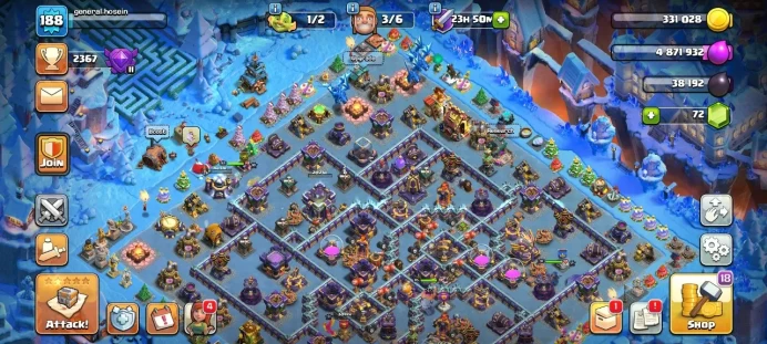 Th 15 / LeveL 188 / Gems 72 / Heroes (81 83 62 65 31) / CN 1000 / code 307
