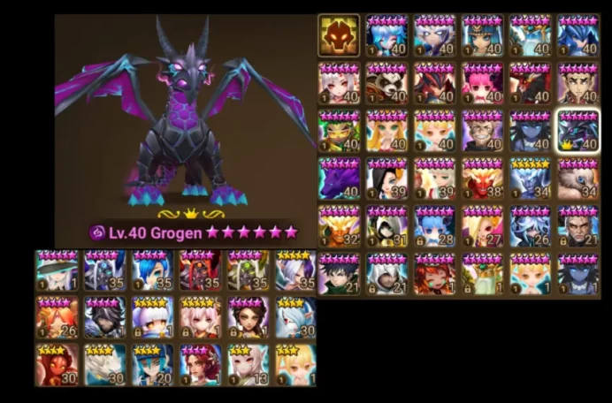 Asia - LD5 - Grogen ( Dark Dragon ) + 21 Nat5 + Chow + Poseidon + Minato + Laika + Oliver + Anavel + Juno + Nora + Adriana +R