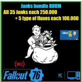 (PC) Junk bundle BOOM: [All 35 Junks each 250.000 + 5 type of fluxes each 100.000]