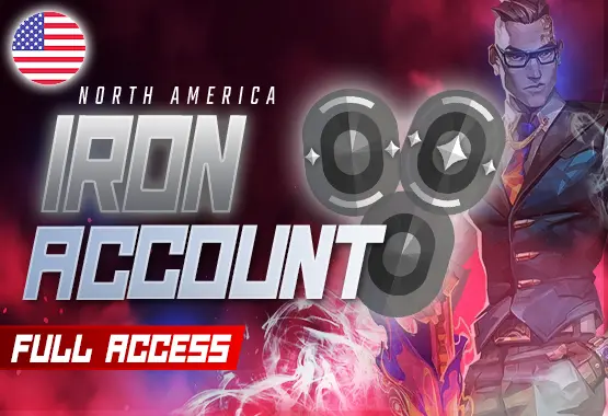 NA | IRON 1-2-3 RANK | 20+ LEVEL | MAIL CHANGEABLE VALORANT ACCOUNTS