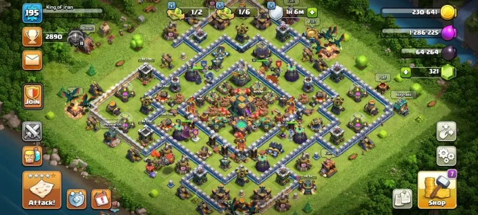Th 14 / LeveL 195 / Gems 321 / Heroes (56 72 42 39 20) / CN 1000 / code 354