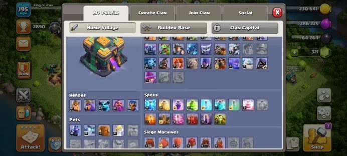 Th 14 / LeveL 195 / Gems 321 / Heroes (56 72 42 39 20) / CN 1000 / code 354