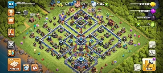Th 13 / LeveL 173 / Gems 19 / Heroes (50 66 33 44 7) / CN 1000 / code 367