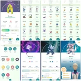 p93~40 LVL~Galarian Articuno 2296cp~Shiny Deoxys~900k Stardust~5 Legendary~12 Shiny~Palkia 3k~Dialga 3k~Blue Team~Best Starter