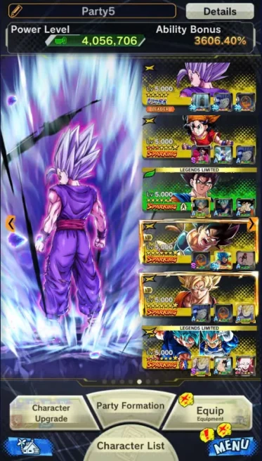 D333-IOS+Android-4 UL(Cell+Beast Gohan+SS4 Gogeta)+30 Legends+Good Equipment+Goku&Vegeta+Zamasu+Gohan&Trunks+Vegtio+SS2 Goku+Broly+Team Gohan