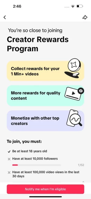 [Auto Delivery] Germany Account 1000 Followers Account | We're part of the Creator Rewards Program | Account in Good Standing + Original Email