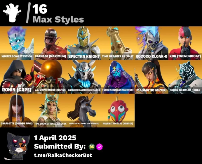 [PC/XBOX] 63 skins | Torin | Mizuki | Renzo the Destroyer | The Foundation | Omegarok | Spectra Knight | Ronin LoqW440