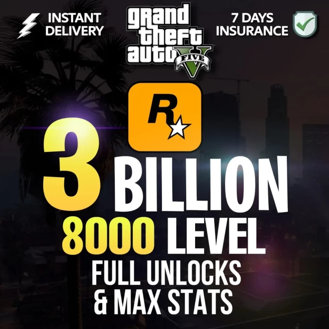 [Rockstar Enhanced] 3 BILLION $ Total 35 Million Pure Cash + 500 LEVEL + 1 BILLION KD + FAST RUN | ALL UNLOCK | MAX STATS | # MALE FEMALE ANY