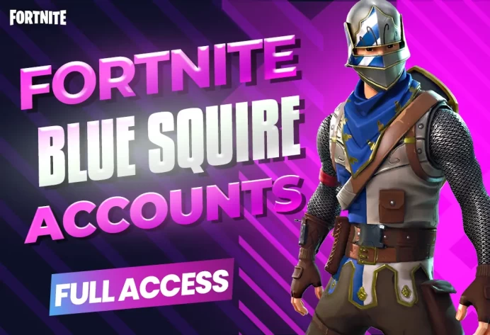 FORTNITE BLUE SQUIRE GUARANTEED FULL ACCESS ACCOUNTS