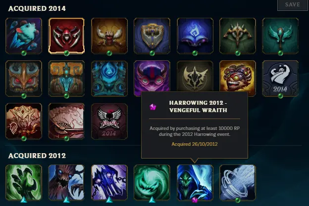 EUW SERVER/WORLDS 2012 RIVEN(OG)/123 SKIN/2012 ULTRA RARE ICONS/B.E:24K/LAST GAME 5 YEARS AGO/UNRANKED FRESH MMR/FULL ACCESS/