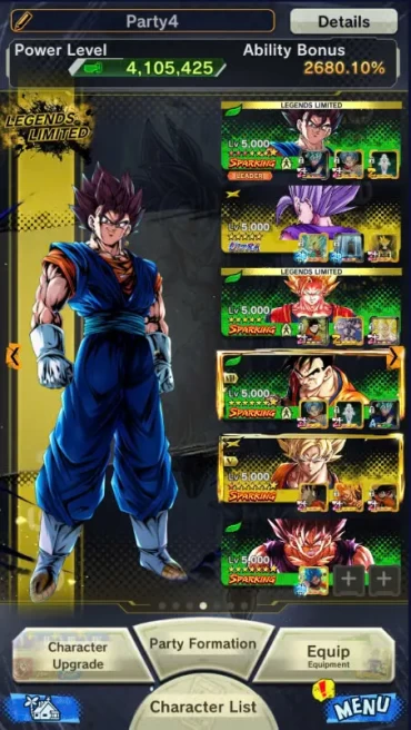 D338-IOS+Android-5 UL(Beast Gohan+SS4 Gohan+Super Gogeta)+47 Legends+Good Equi+Nice Team Ready PVP+Good Team-SS2 Goku+Vegito+Black+Trunks Zenkai