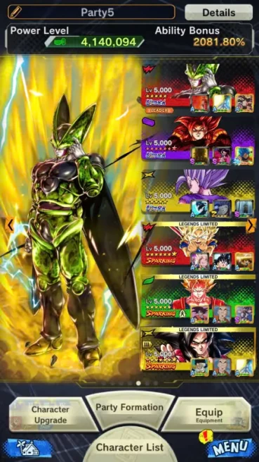 D340-IOS+Android-4 UL(SS4 Gogeta Full Red Star+Cell+Beast Gohan)+40 Legends+Good Team+Goku Black+SS4 Goku Zenkai+SS2 Goku-Team Android+Team GT2