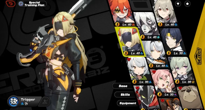 EU IK40|Trigger,Anby,Lycaon,haru,koleda,Rina etc|3 S Bangboo |Belle|Allunset|Take Email|Check SS(ZZZ1049)