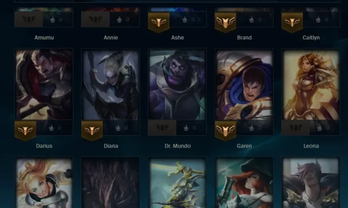 【 EUNE 】 ⸱ Gold IV 85% WR  | Hand - ( leveled + Boosted  ) | Unverified  | 27070 BE  | 350 RP  | Untouched-Loot  |Check Description 