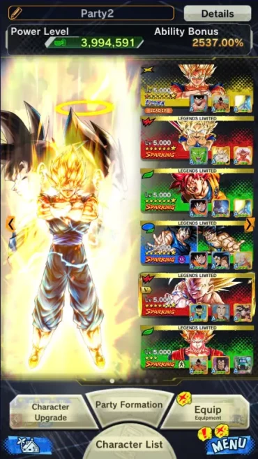 D355-IOS+Android-UL Super Gogeta Red Star+30 Legends+Have Equipment+SS2 Goku+Buu Kid Zenkai+Goku&Bardock+God Goku+Super 17+Goku GTGammar+Cell