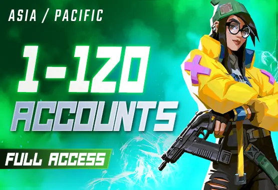 AP | 1-120 SKIN MAIL CHANGEABLE VALORANT ACCOUNTS
