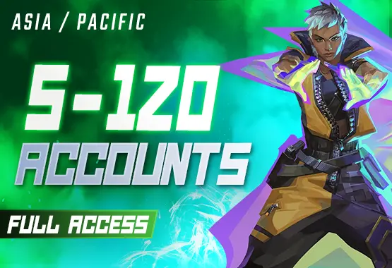 AP | 5-120 SKIN MAIL CHANGEABLE VALORANT ACCOUNTS