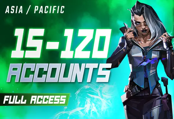 AP | 15-120 SKIN MAIL CHANGEABLE VALORANT ACCOUNTS