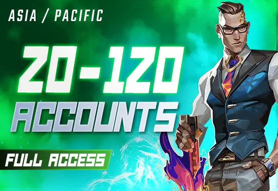 AP | 20-120 SKIN MAIL CHANGEABLE VALORANT ACCOUNTS