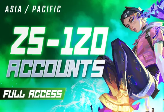 AP | 25-120 SKIN MAIL CHANGEABLE VALORANT ACCOUNTS