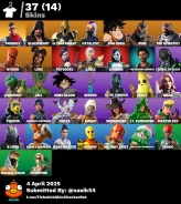 [PC/XBOX] 37 skins | Prodigy | Blackheart | Ultima Knight | Catalyst | Son Goku | Ruin | The Scientist | Hybrid | Luxe | Psylocke | Cable|Domino