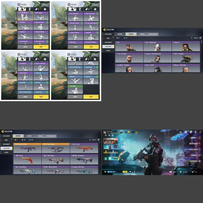 ■Guns: Legend(M4,M13) Epic161 ■Skins:95 ■Dances:27 ■Only Activision ■Instant Delivery ■UID:7178910286832140290 ■A7045