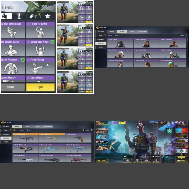 ■Guns: Legend(M4,LK24) Epic145 ■Skins:71 ■Dances:28 ■Only Activision ■Instant Delivery ■UID:7306551658184376321 ■A7053