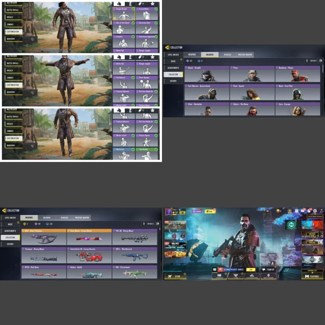 ■Guns: Legend(Stun Baton,M13) Epic86 ■Skins:58 ■Dances:16 ■Only Activision ■Instant Delivery ■UID:7404515929507954689 ■A7058