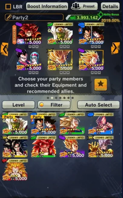 D324-IOS+Android-UL SS4 Gogeta Red Star+Fusion Vegeta and Goku+Gotenks+Super Baby 2+Pikkon+SS4 Goku+ Have Story+Equipment
