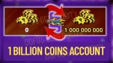 ( IOS/ANDROID/PC ) 1 BILLION COINS ACCOUNT NEW - 8 ball pool - CHEAPEST IN THE MARKET