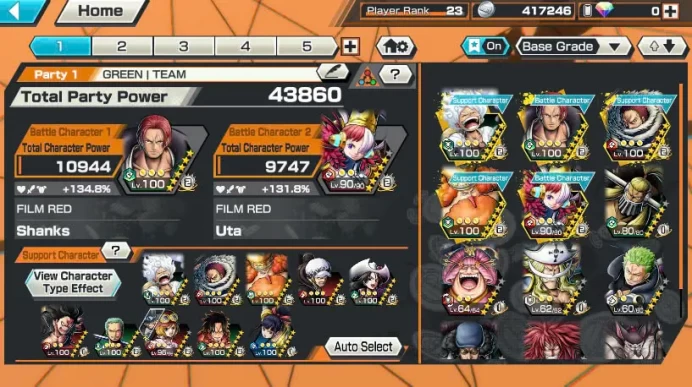 BR458-IOS+Android-5 Ex(Gear 5 Max+Shank Red Max+Kuzan+White Beard+Big Mom)+Good Medal+Support 131%+Katakuri Max+Neptune+Uta v1+Uta v2+Uta v3