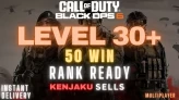  50 Wins   | Ranked Ready  LVL 30+ 17 Operators  |   Compatible with Steam, PSN, Xbox, Battle.net