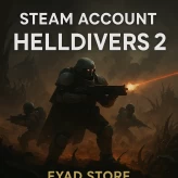 Steam Account - Helldivers 2 - Full Access - 0 Hours - Instant Delivery