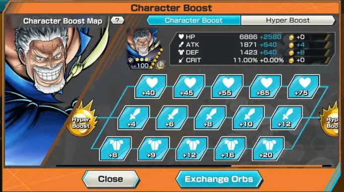 BR466-IOS+Android-Garp Full Boost 4+4 Ex(Sabo+Akainu+Shank)+645 Fragment+Good Medal+Support 136%+Rayleigh Max+Jabra+Bluneo+New Sanji+Kaku+Noland