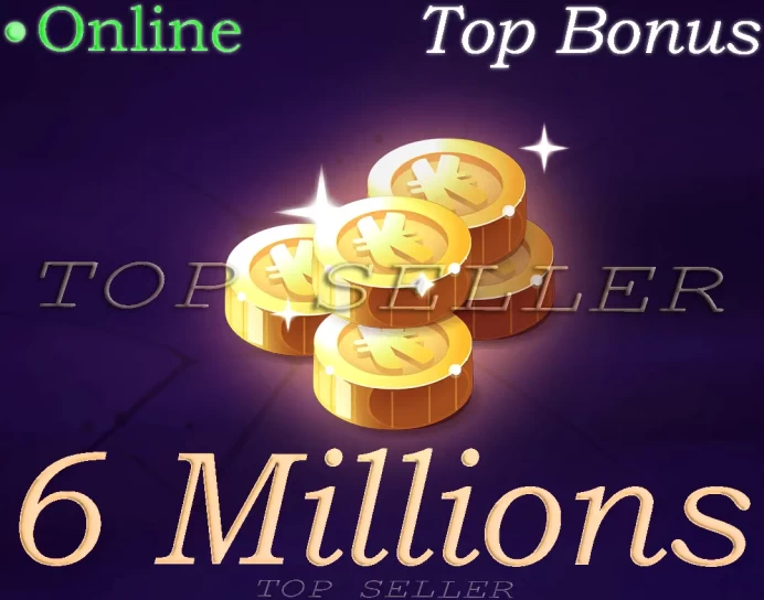 6 Million Kamas + Top Bonus - Delivery time ==> 5 minutes