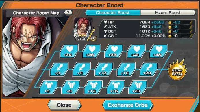 BR468-Shank V4 Full Boost+4 Ex(Akainu+White Beard+Oden)+Good Medal+Sup 150%+New Uta Max+Rayleigh Max+Katakuri Max+Carrot Max+Yasopp+Ben Beckman