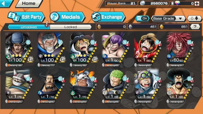 BR473-IOS+Android-3 Ex Max(Garp+Sabo+Kuzan)+851 Fragment+Good Medal+Support 130%+Broggy+Kalgara+Egghead Luffy+Egghead Zoro+Egghead Sanji+S-Bear