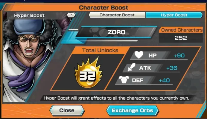 BR475-IOS+Android-Hyber 32+4 Ex Max(Kuzan+Yamato Ace+Kid Law+Big Mom)+Good Medal+Support 158%+Uta v2+Uta v3+Uta v1+King Alber+Carrot+Brook