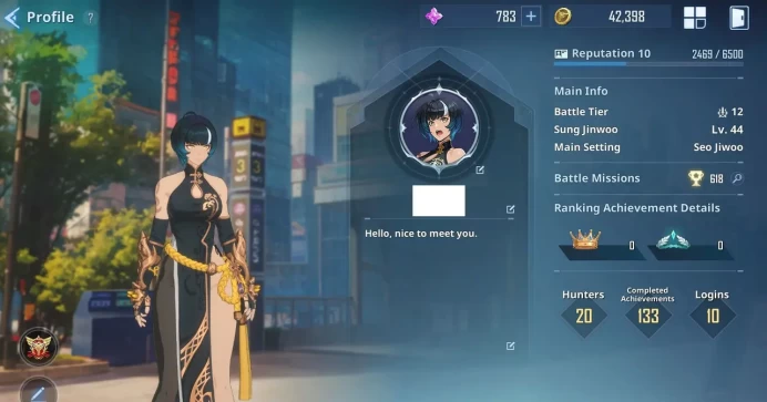 7 SSR | (Moonshadow A1, Plum, Scythe) Cha Hae+Weap, SeoJiwoo A1+Weap, SilverMane+Weap, Choi, Emma, WooJin| Check SS (SLA702)