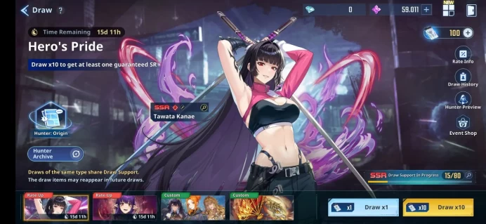 Power 490K |10SSR|59k Stones + 100 Rate Ticket + 454 Custom Ticket | AmamiyaA5+sign, ChaHaeA5+signA5 & ETC | Check SS (SLA819)