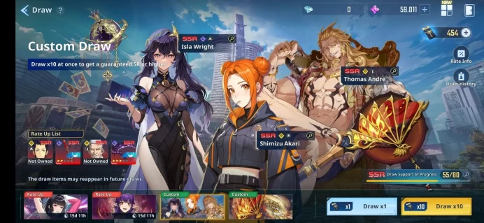Power 490K |10SSR|59k Stones + 100 Rate Ticket + 454 Custom Ticket | AmamiyaA5+sign, ChaHaeA5+signA5 & ETC | Check SS (SLA819)