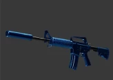 M4A1-S | Blue Phosphor (Minimal Wear) #382