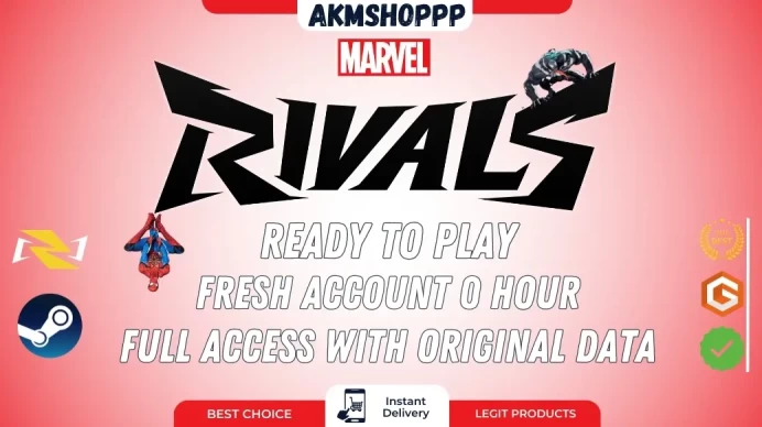Fresh New Steam Account - Marvel Rivals - 0 Hours - Full Access - Original Data - Instant Delivery - Global