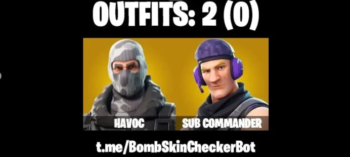Havoc, Sub Commander 2 Skins