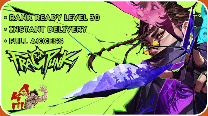 [Steam] FragPunk – RATING OPEN - LEVEL 30 & READY FOR RANK - GLOBAL & REGION-FREE - LVL 30 - Full Access With Original Mail